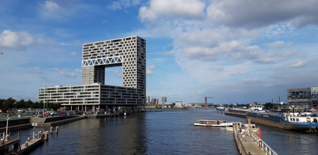 Pontsteiger, oude Houthaven